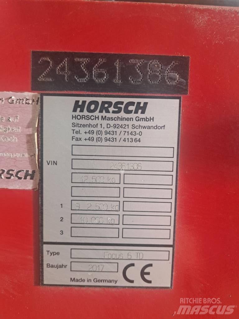 Horsch Focus 6 TD Semoir