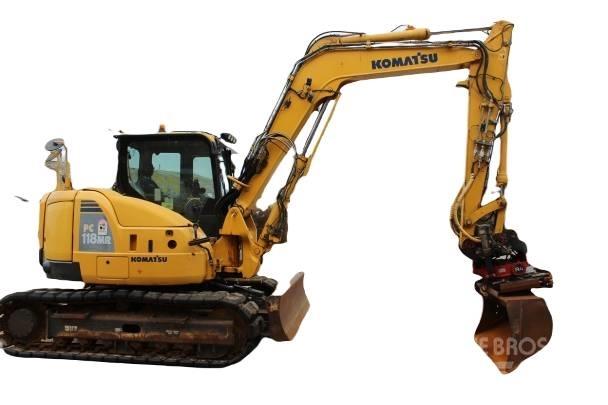 Komatsu PC 118 MR-8 Bras et Godet