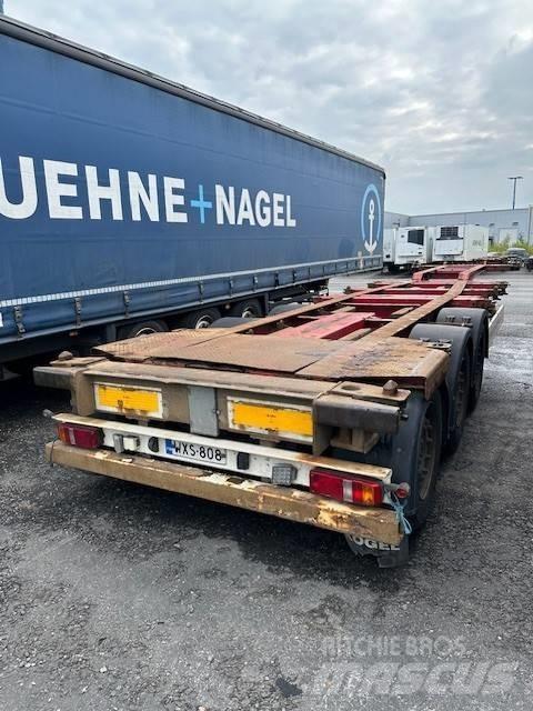 Kögel SW 24 WXS-808 Semi remorque porte container