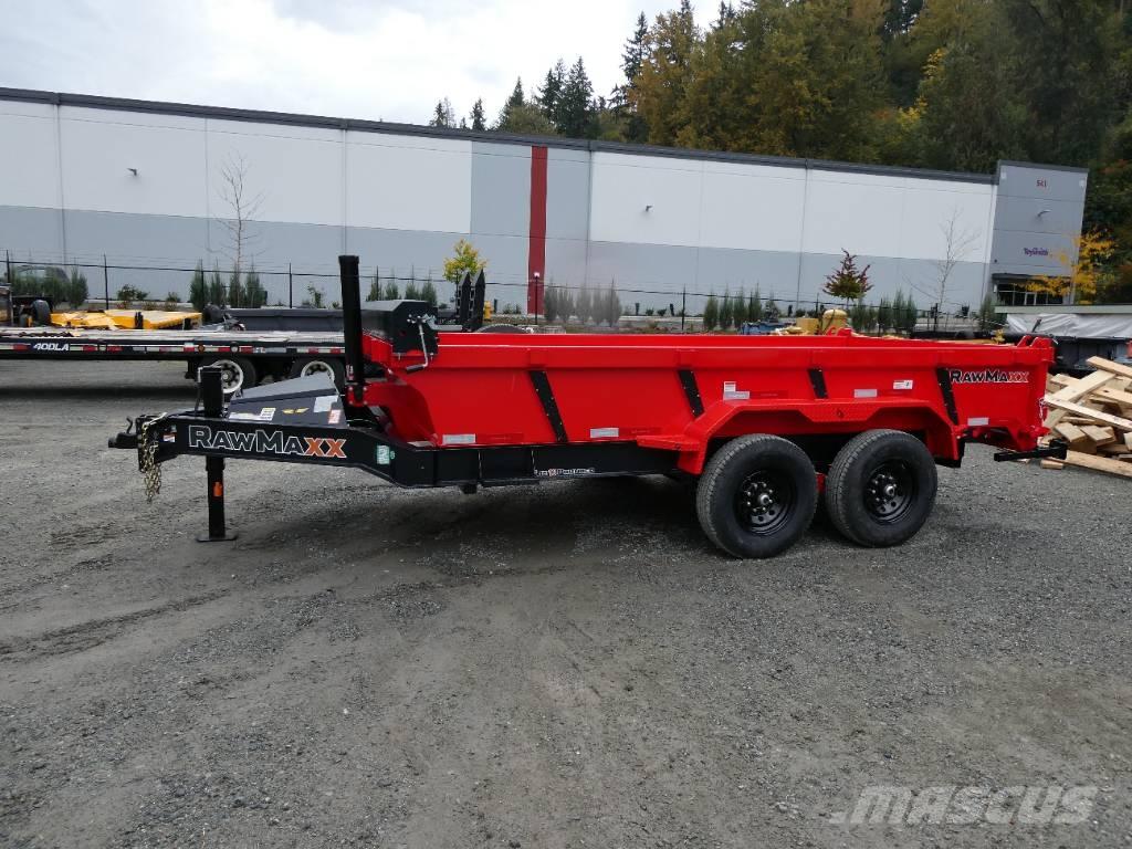 RawMaxx LPXT14BP14K Remorque benne