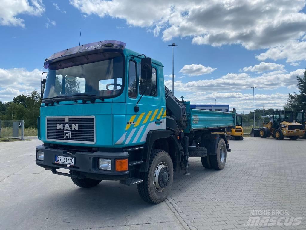 MAN 17.222 Camion benne