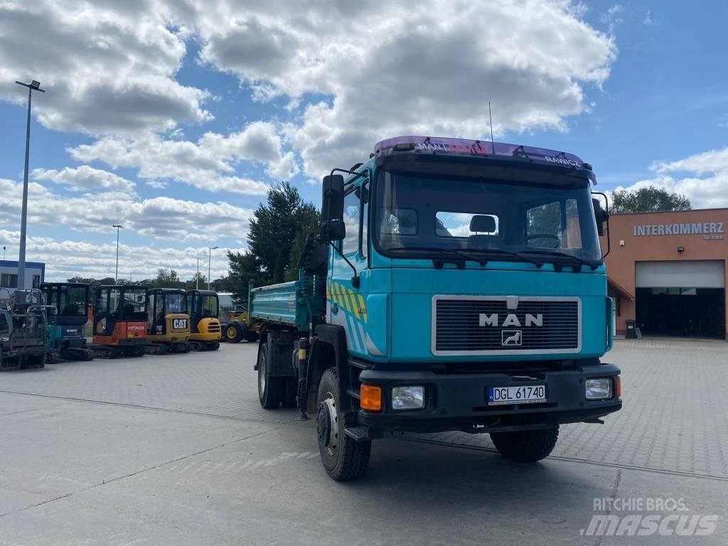 MAN 17.222 Camion benne