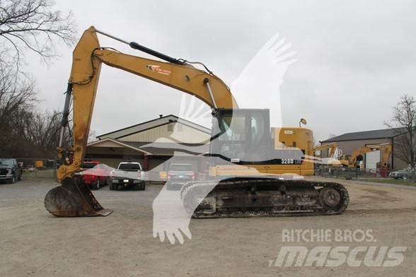 CAT 328D LCR Pelle sur chenilles