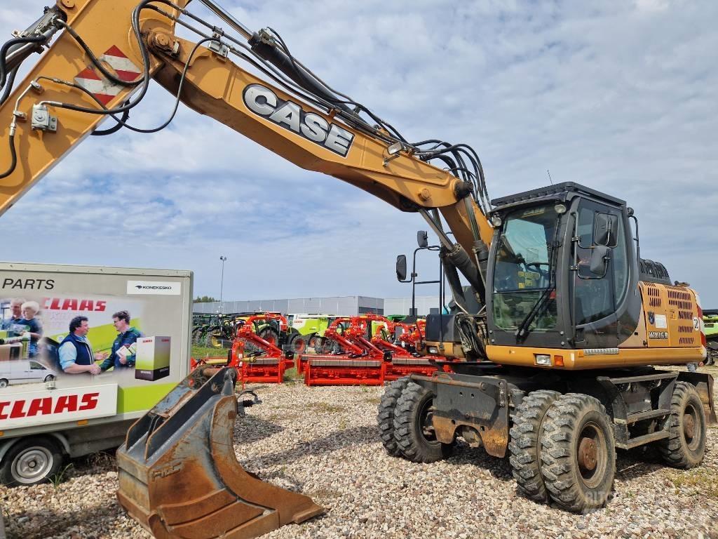 CASE WX 168 Pelle sur pneus