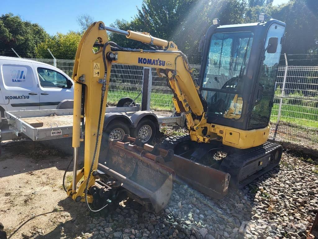 Komatsu PC26MR-5 Mini pelle < 7t
