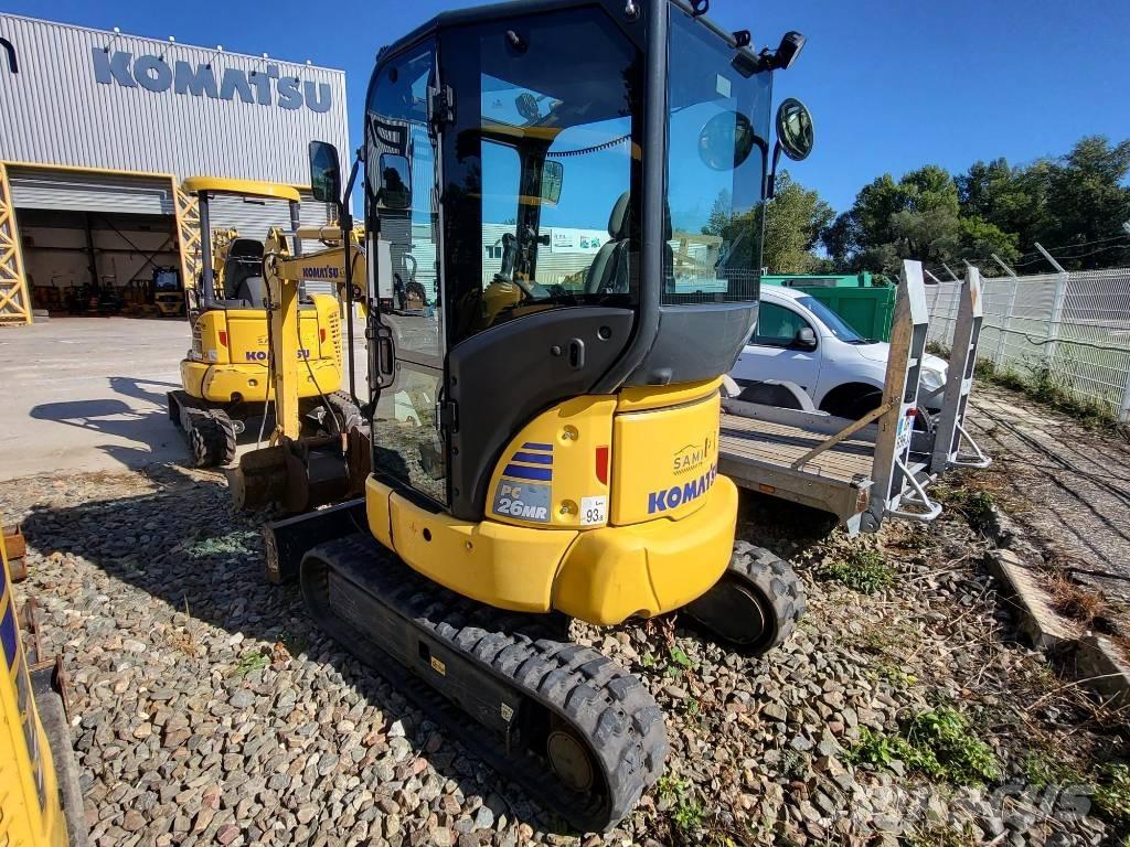 Komatsu PC26MR-5 Mini pelle < 7t
