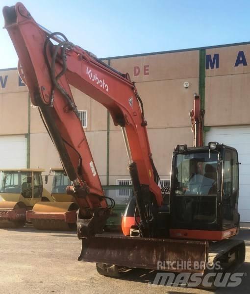 Kubota KX 080-4 Mini pelle 7t-12t