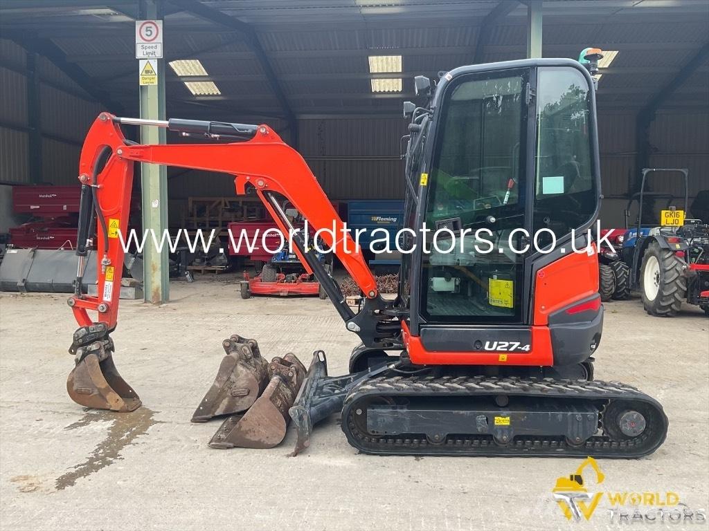Kubota U 27-4 Mini pelle < 7t