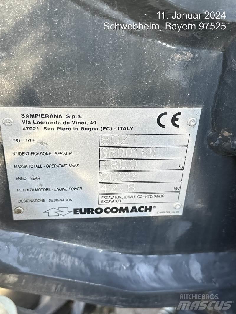 Eurocomach 50ZT Mini pelle < 7t