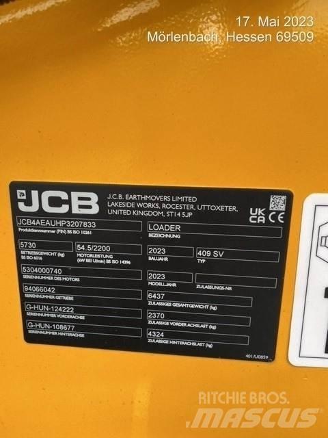 JCB 409 Chargeuse sur pneus