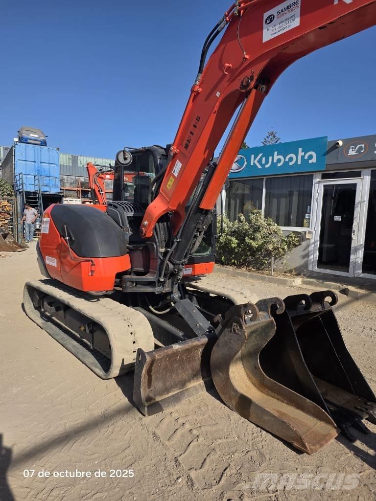 Kubota KX 080-4a2 Mini pelle 7t-12t