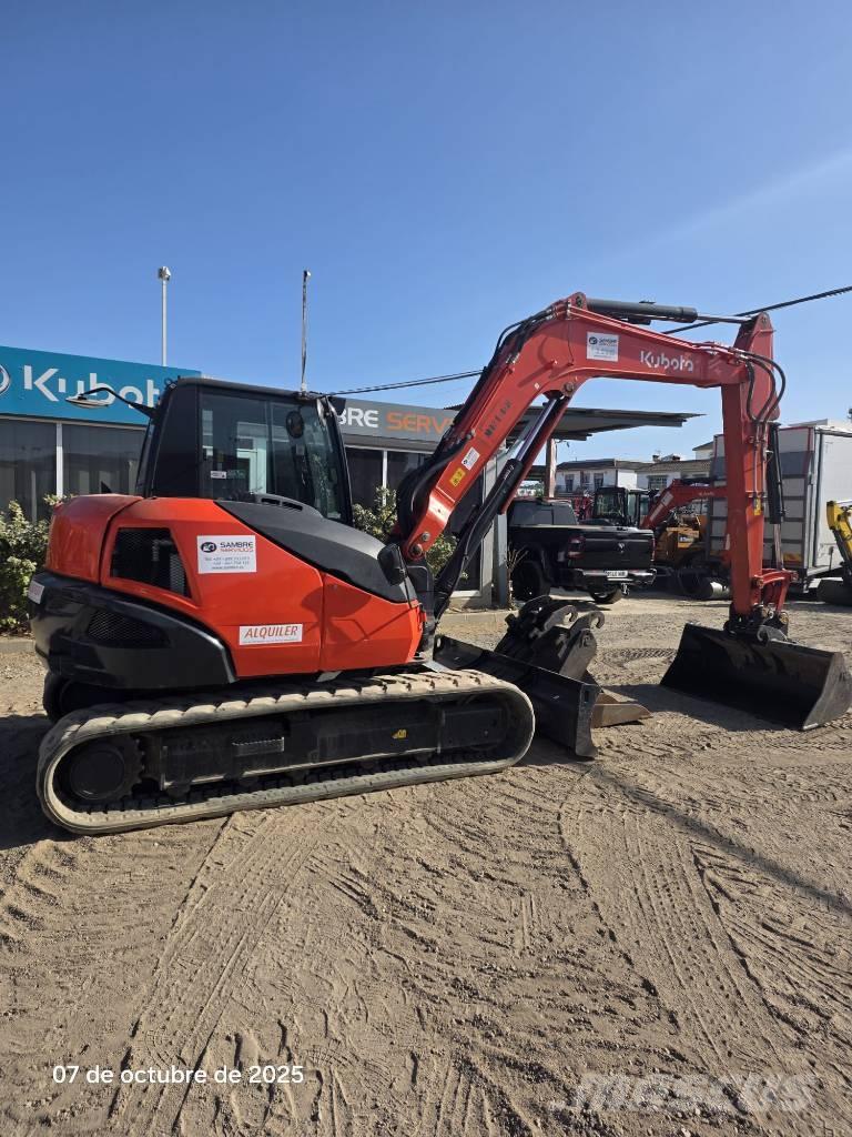 Kubota KX 080-4a2 Mini pelle 7t-12t