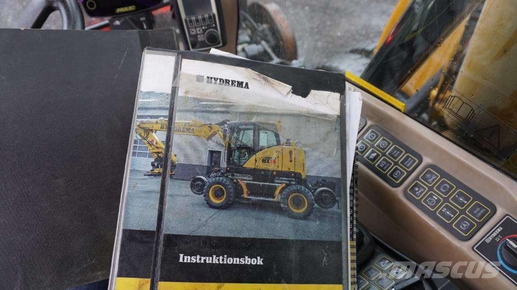 Hydrema MX 16 Rail Pelle sur pneus