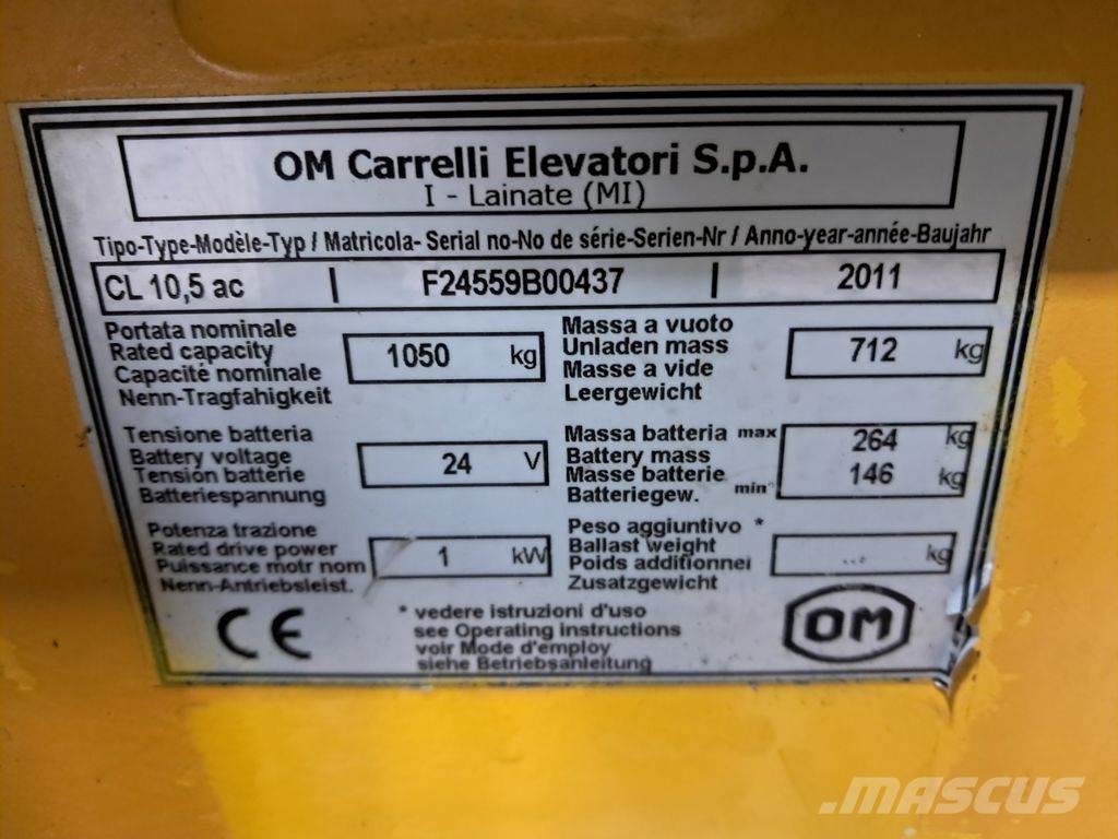 OM CL 10.5ac Gerbeur accompagnant