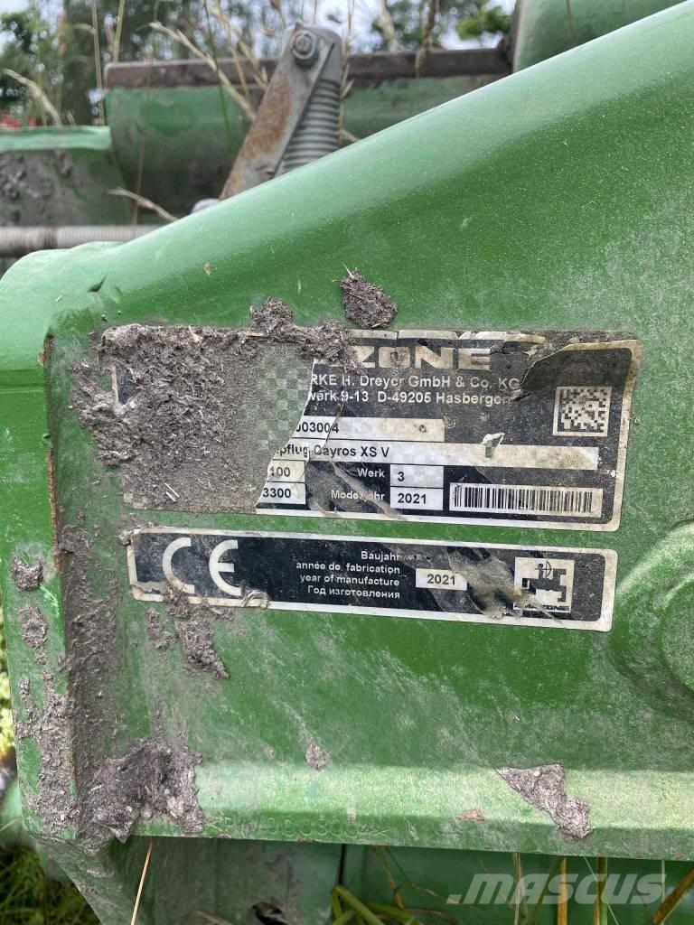 Amazone Cayros XS V Charrue réversible