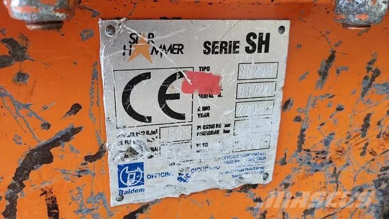 Star Hammer sh200 Marteau hydraulique