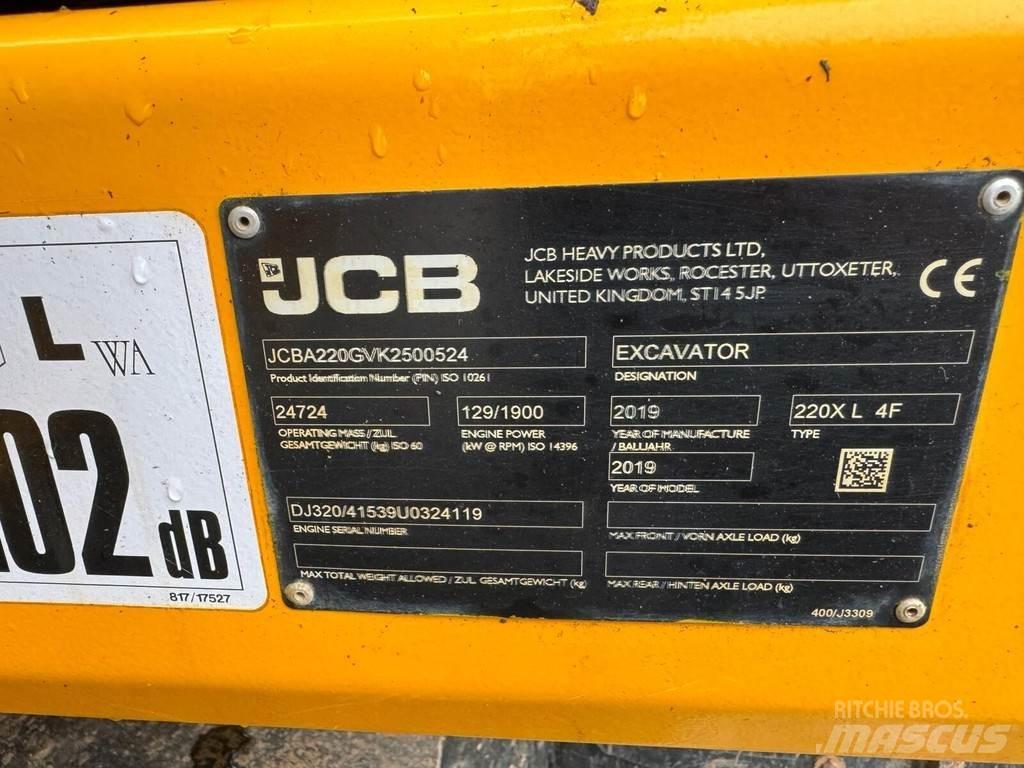 JCB JS220X LC Pelle sur chenilles