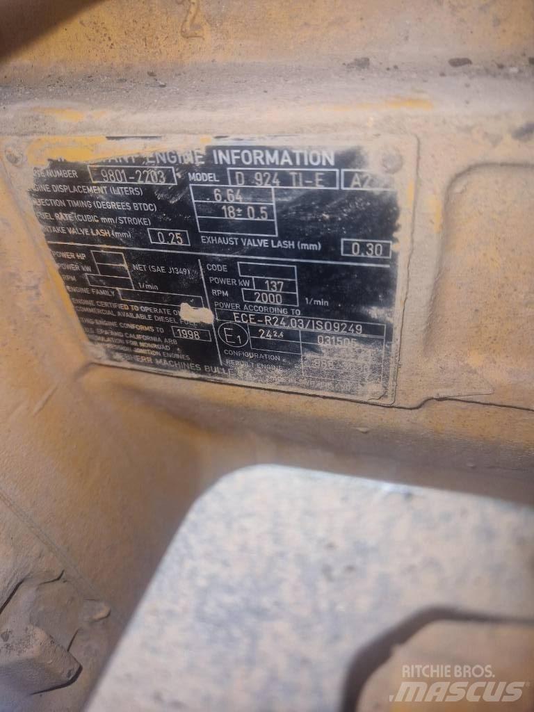 Liebherr D924Tie A2 Moteur