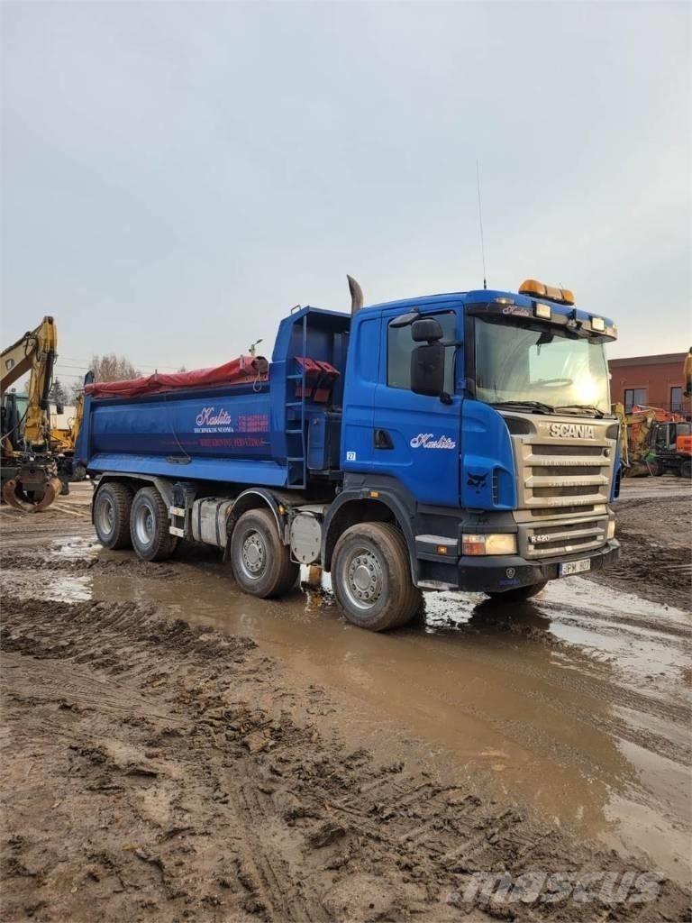 Scania R420 8x4 Camion multibenne