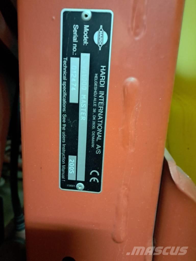 Hardi Master 1200 Pulvérisateurs portés