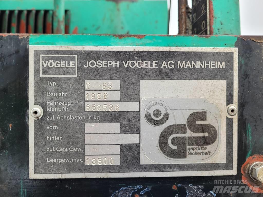 Vögele Super 1500 Finisseur