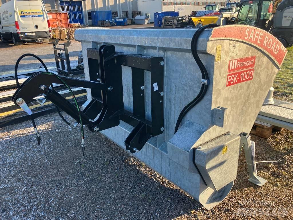 Fransgård FSK 1000 Sableuse et saleuse