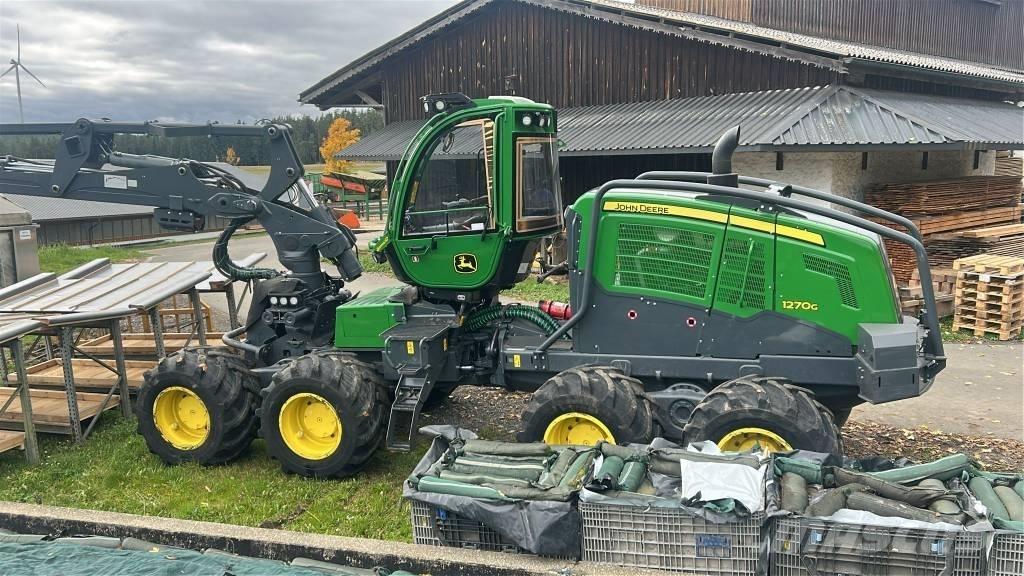 John Deere 1270 G Abatteuse