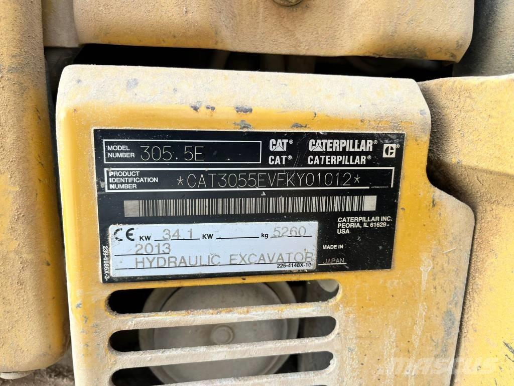 CAT 305.5 Mini pelle < 7t