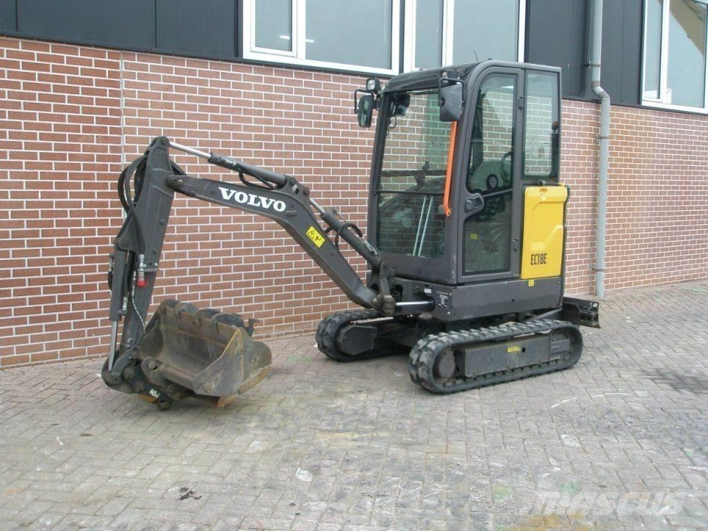 Volvo ECR18E Mini pelle < 7t
