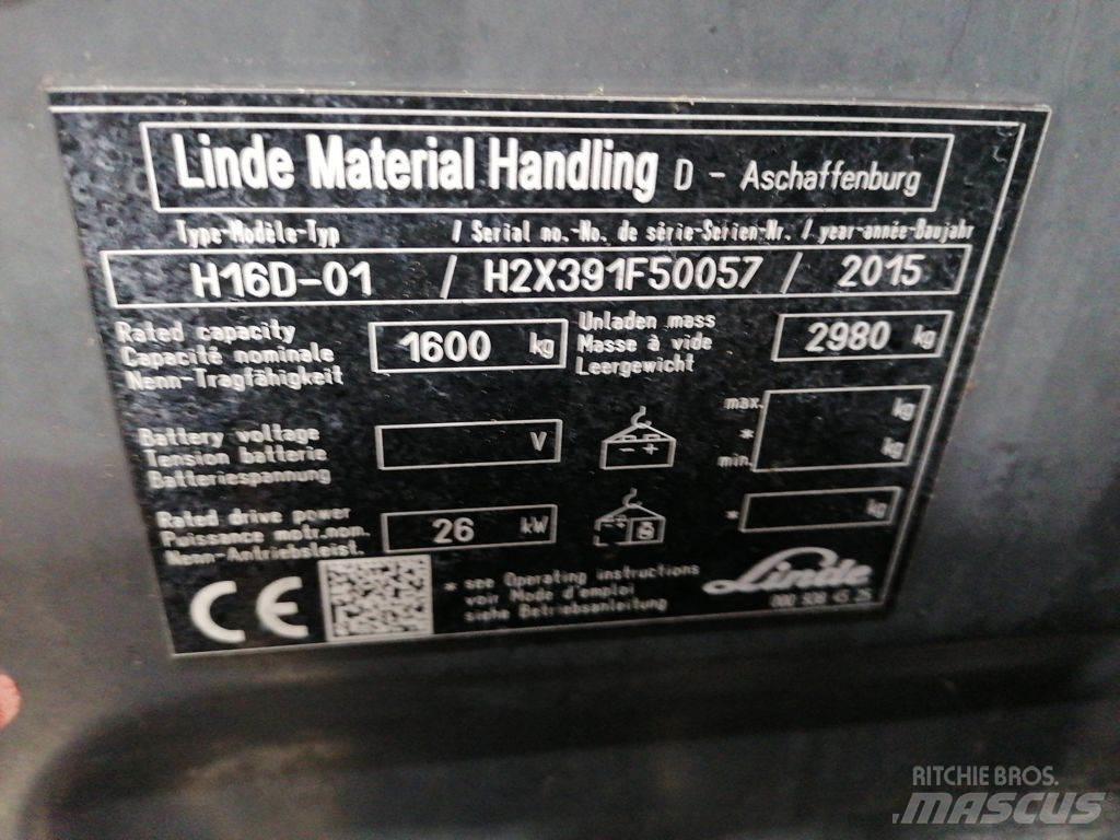 Linde H16D-01 Chariots diesel