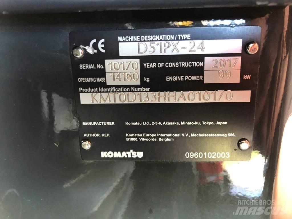 Komatsu D51PX-24 Bouteurs sur chenilles