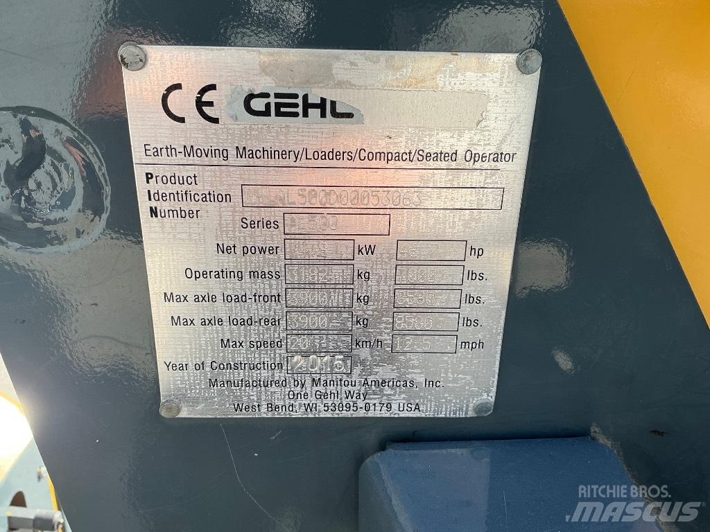 Gehl AL 540 Chargeuse sur pneus
