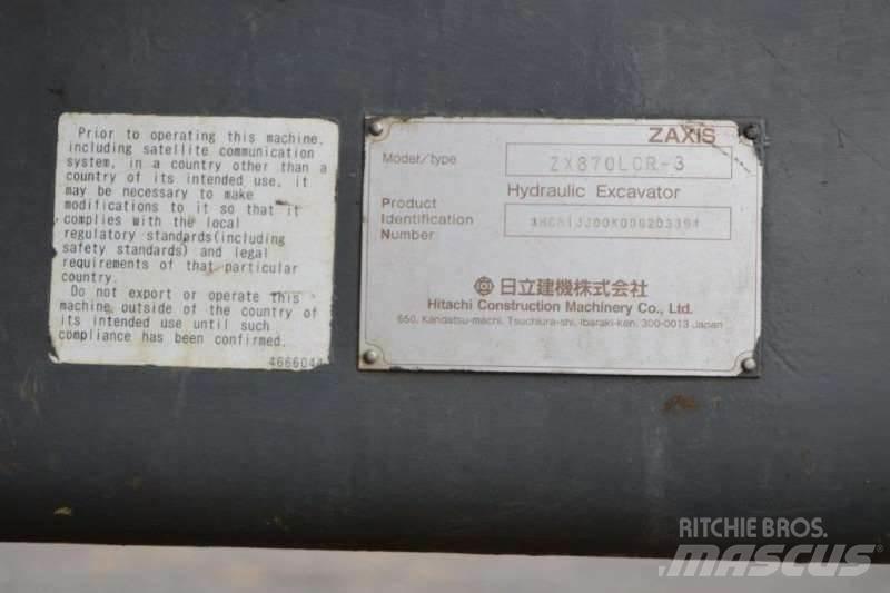 Hitachi ZX870 Mini pelle < 7t