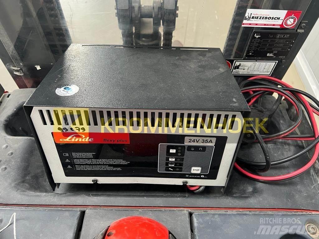Linde D 14 AP Gerbeur accompagnant