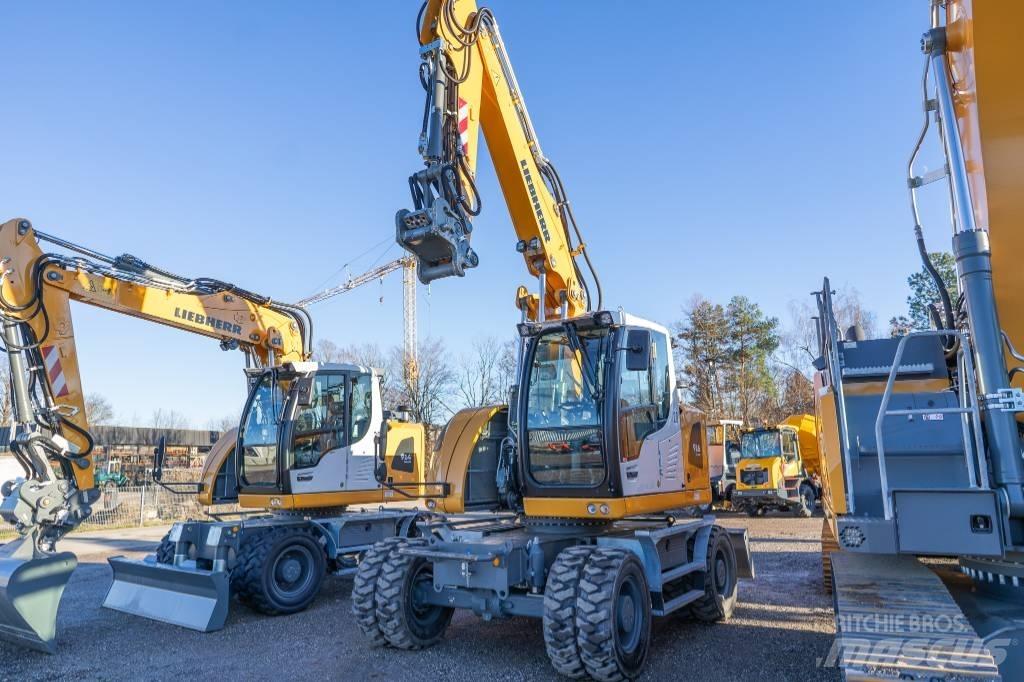 Liebherr A 916C Pelle sur pneus