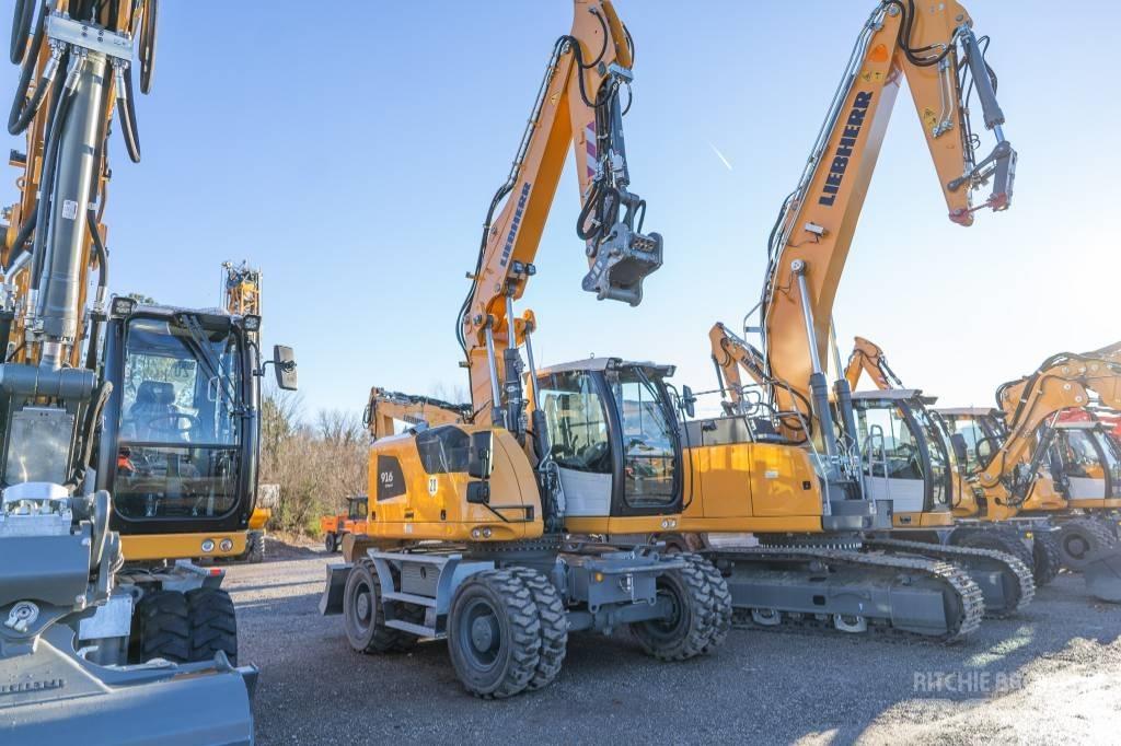 Liebherr A 916C Pelle sur pneus