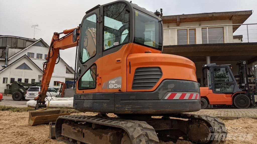 Doosan DX 80 R Mini pelle 7t-12t