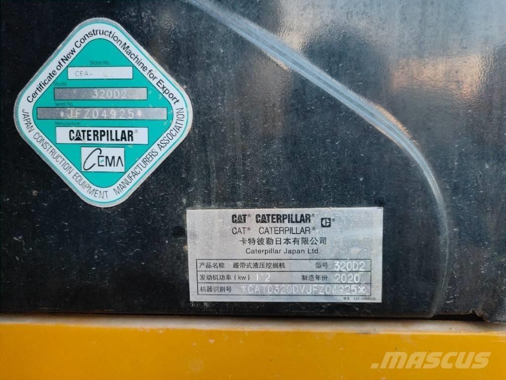 CAT 320D2 Pelle sur chenilles