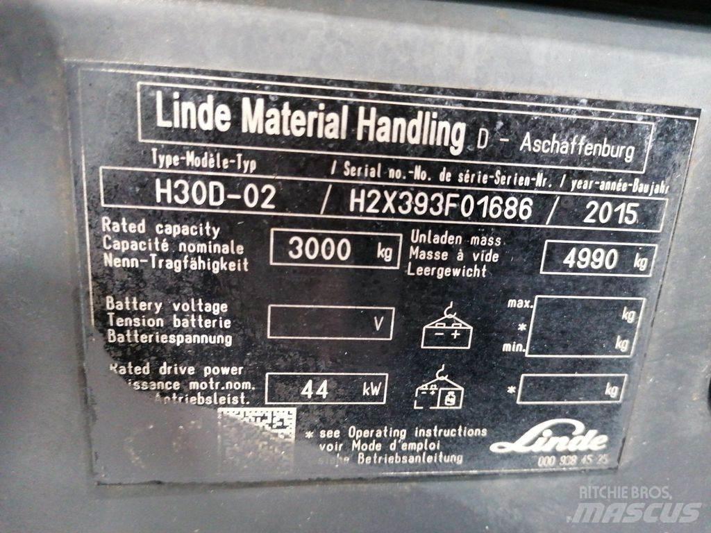 Linde H30D-02 Chariots diesel