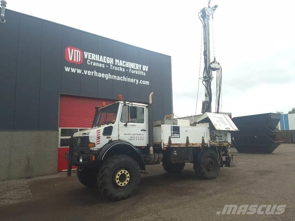 Unimog u 2150l38 Foreuse de surface