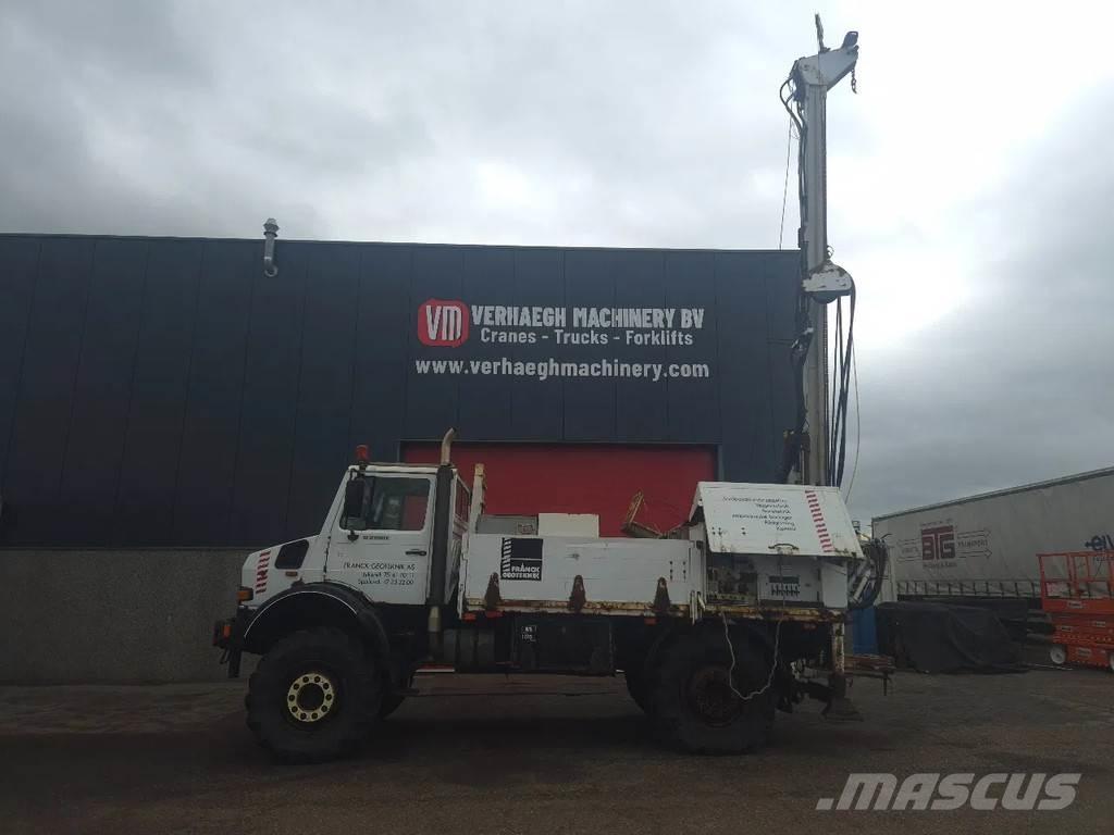 Unimog u 2150l38 Foreuse de surface
