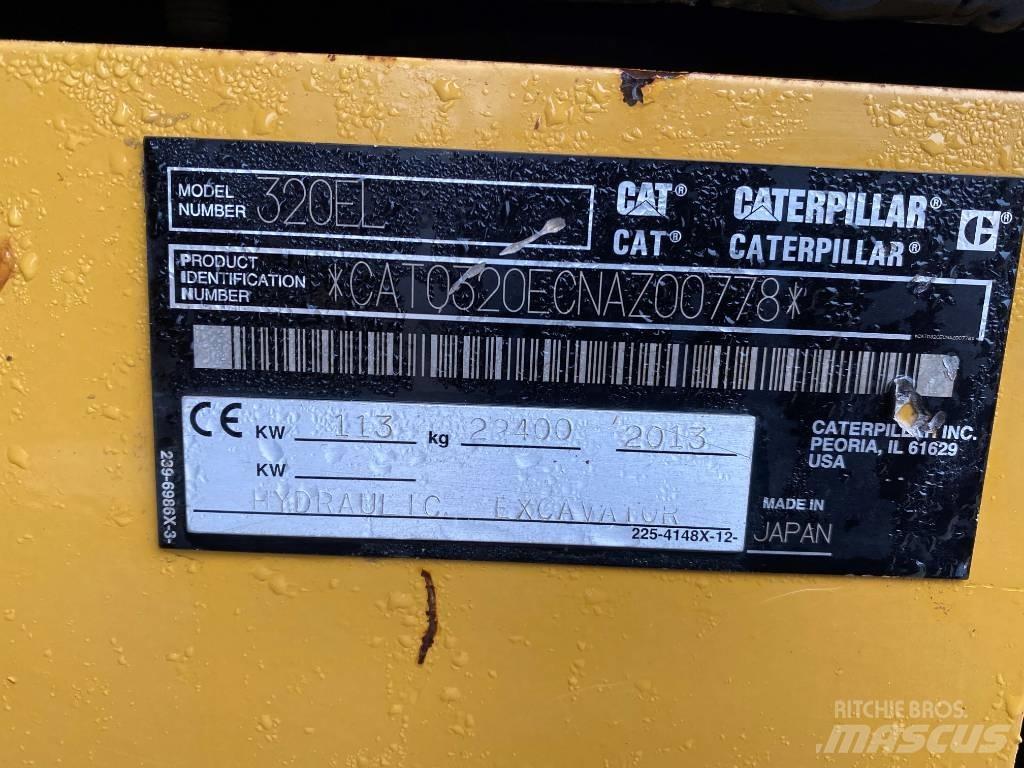 CAT 320 EL Pelle sur chenilles