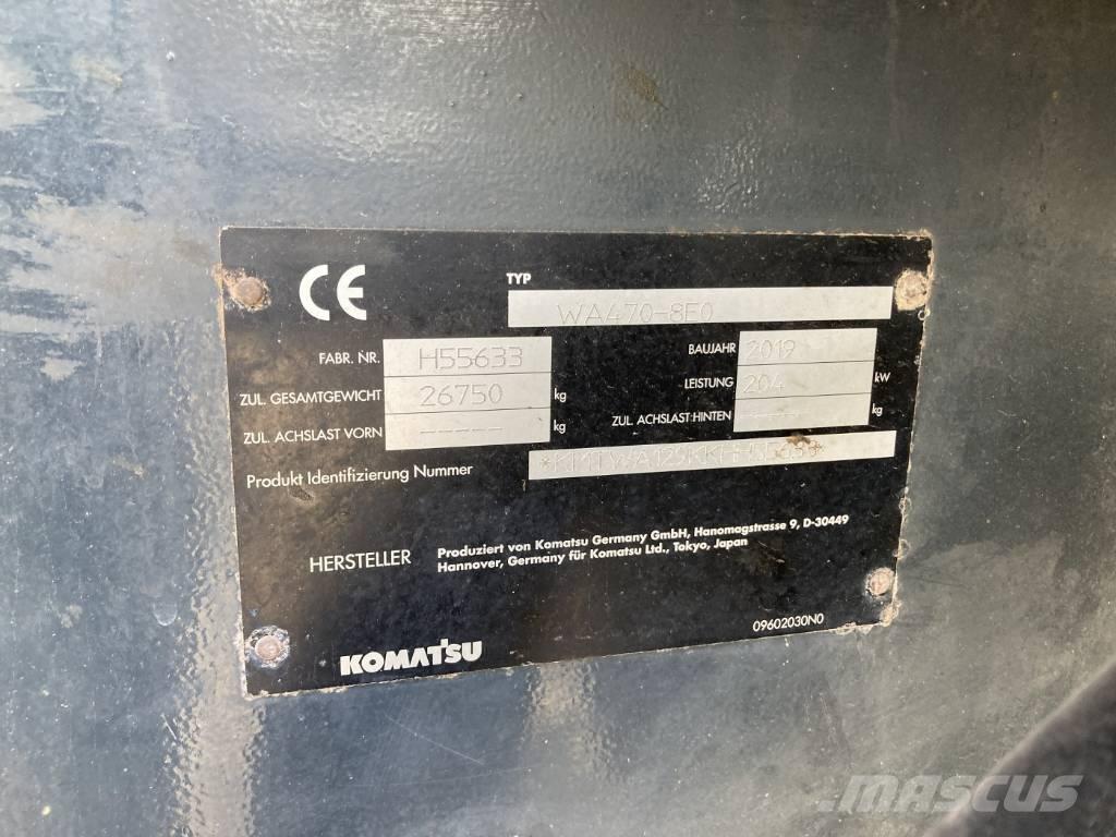 Komatsu WA 470-8 Chargeuse sur pneus