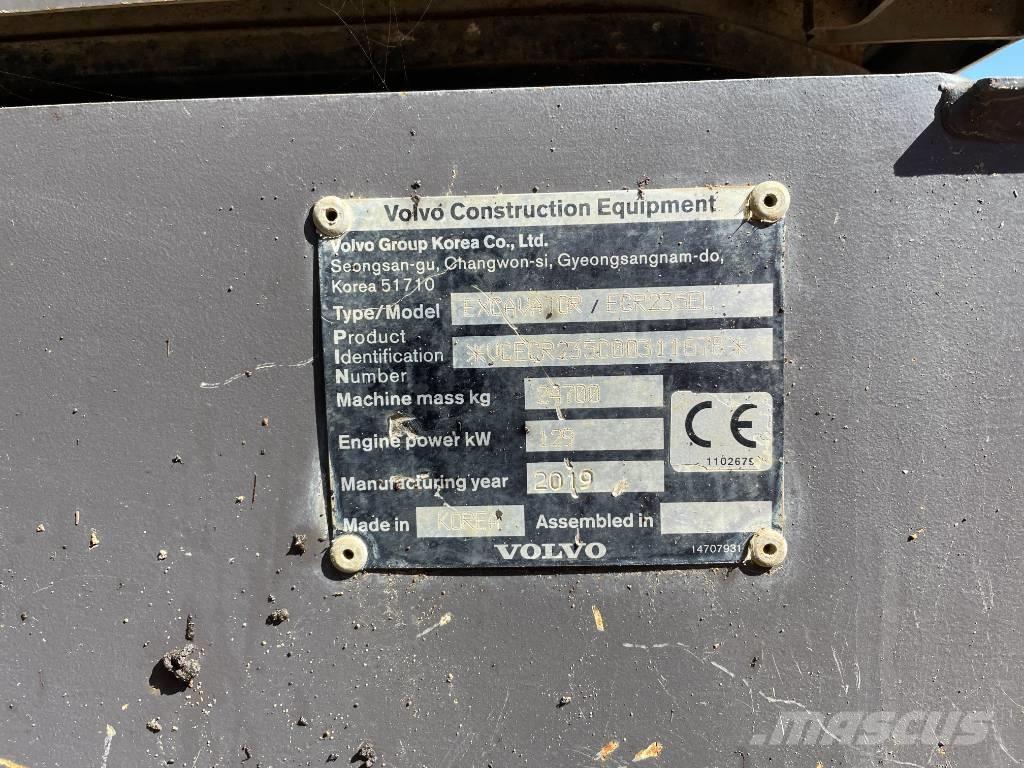 Volvo ECR 235 Pelle sur chenilles