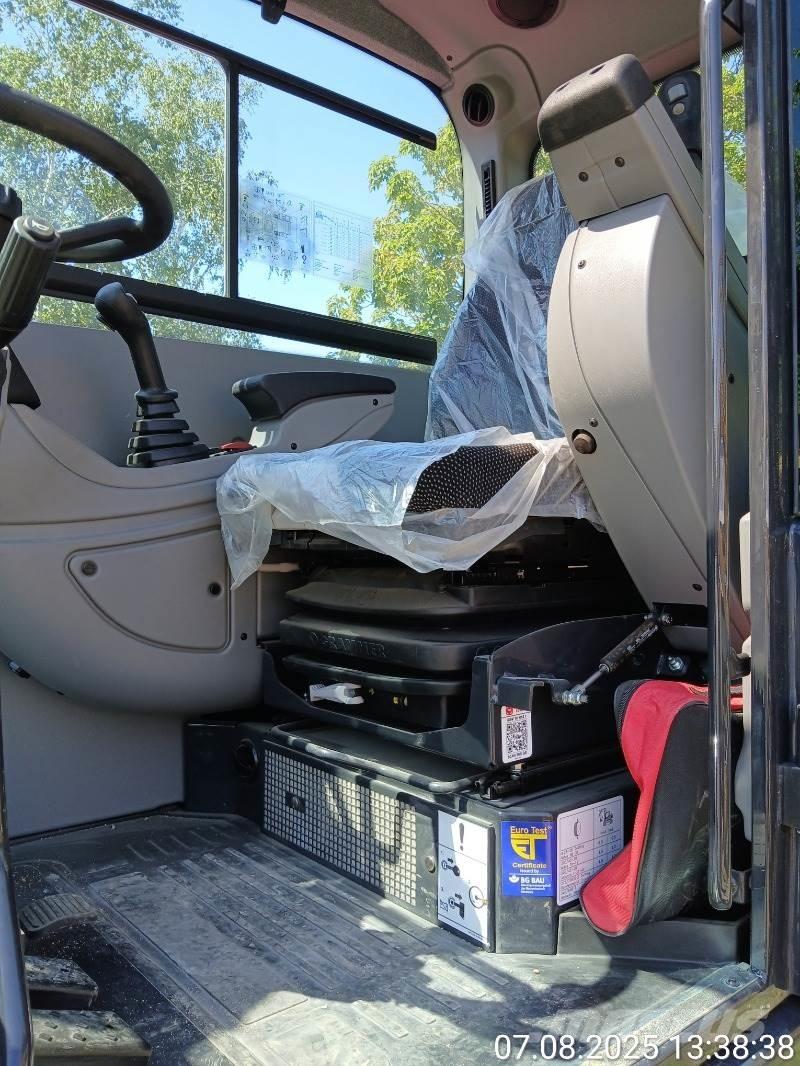 Yanmar B75W Pelle sur pneus