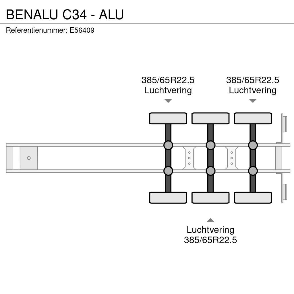 Benalu C34 - ALU Benne semi remorque