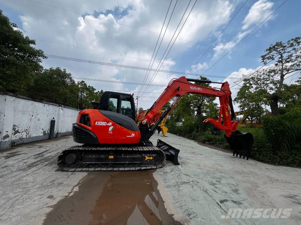 Kubota KX 080-4 CX Mini pelle 7t-12t