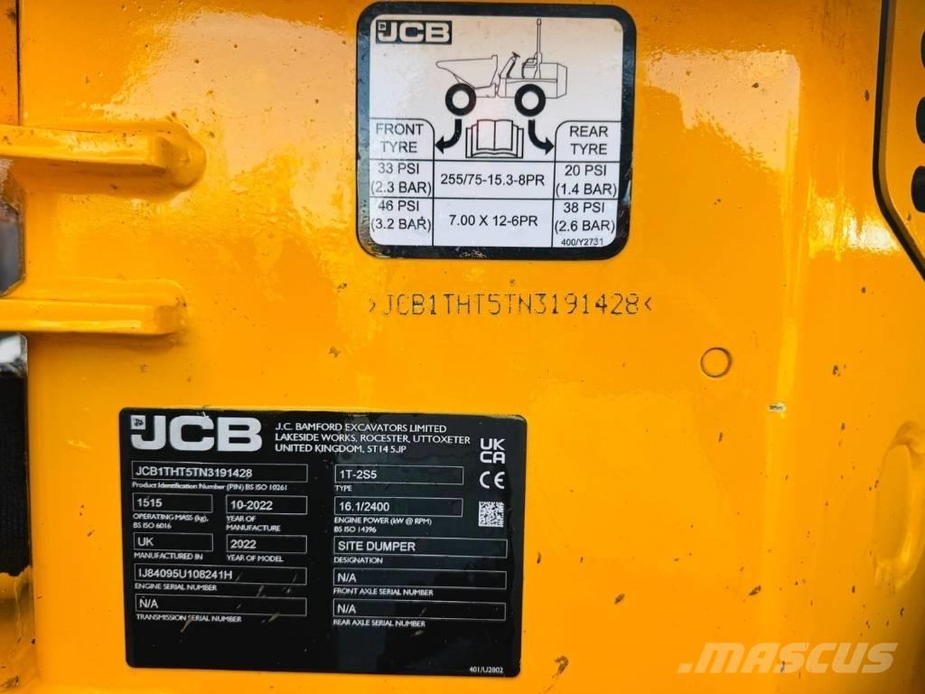 JCB 1T-2HT Mini tombereau