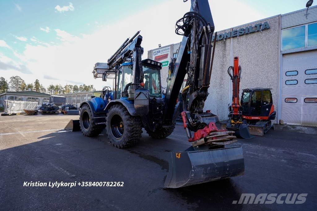 Huddig 1260 C CABLE Tractopelle