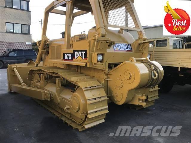 CAT D 7 G Bouteurs sur chenilles
